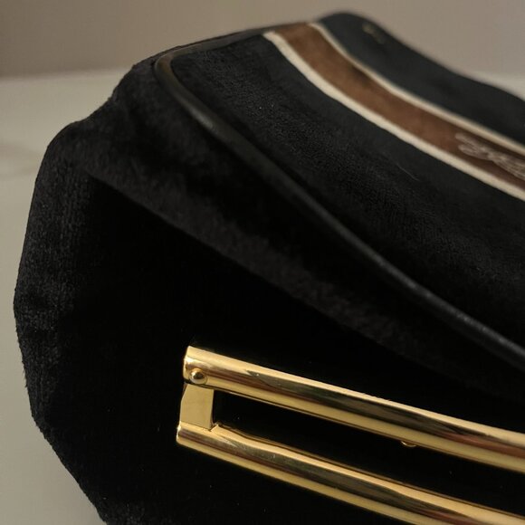 Vintage Roberta di Camerino Bagonghi Velvet Frame Bag - Picture 8 of 15